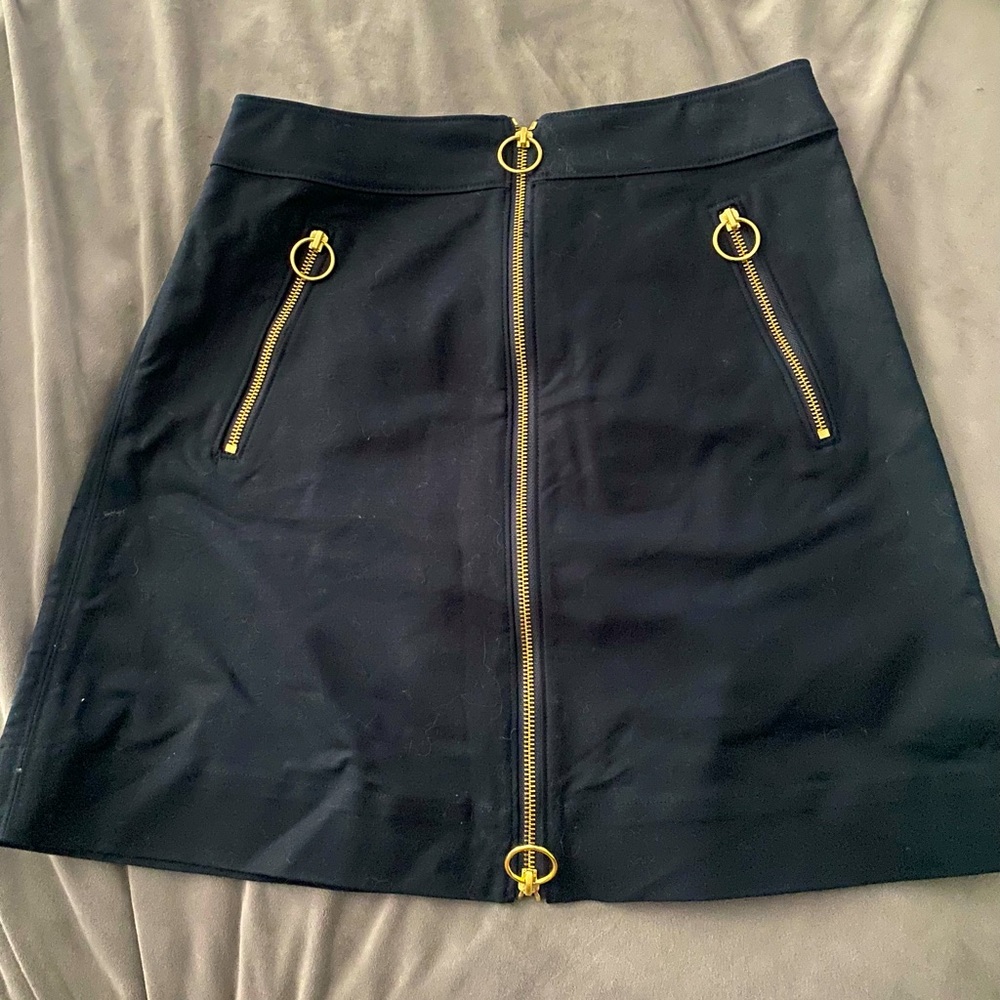 MICHAEL Michael Kors, EUC, Size 6, Nautical Blue Miniskirt